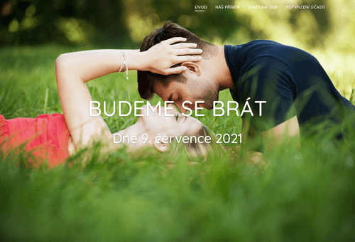 Svatební web