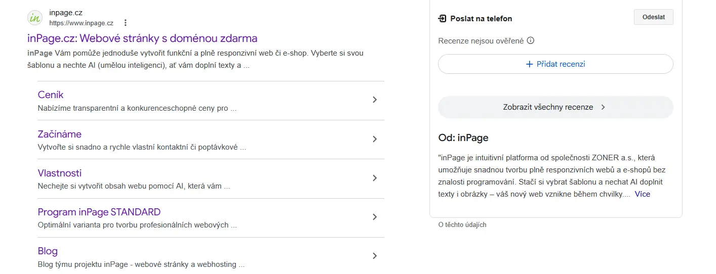 Meta title a description ve vyhledávačích