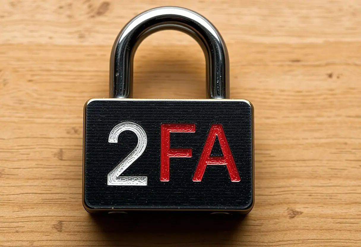 zapněte si 2FA pro přístup do administrace webu