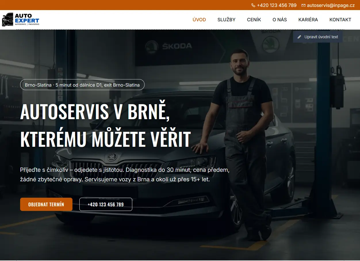 Barevné varianty Profesní šablony